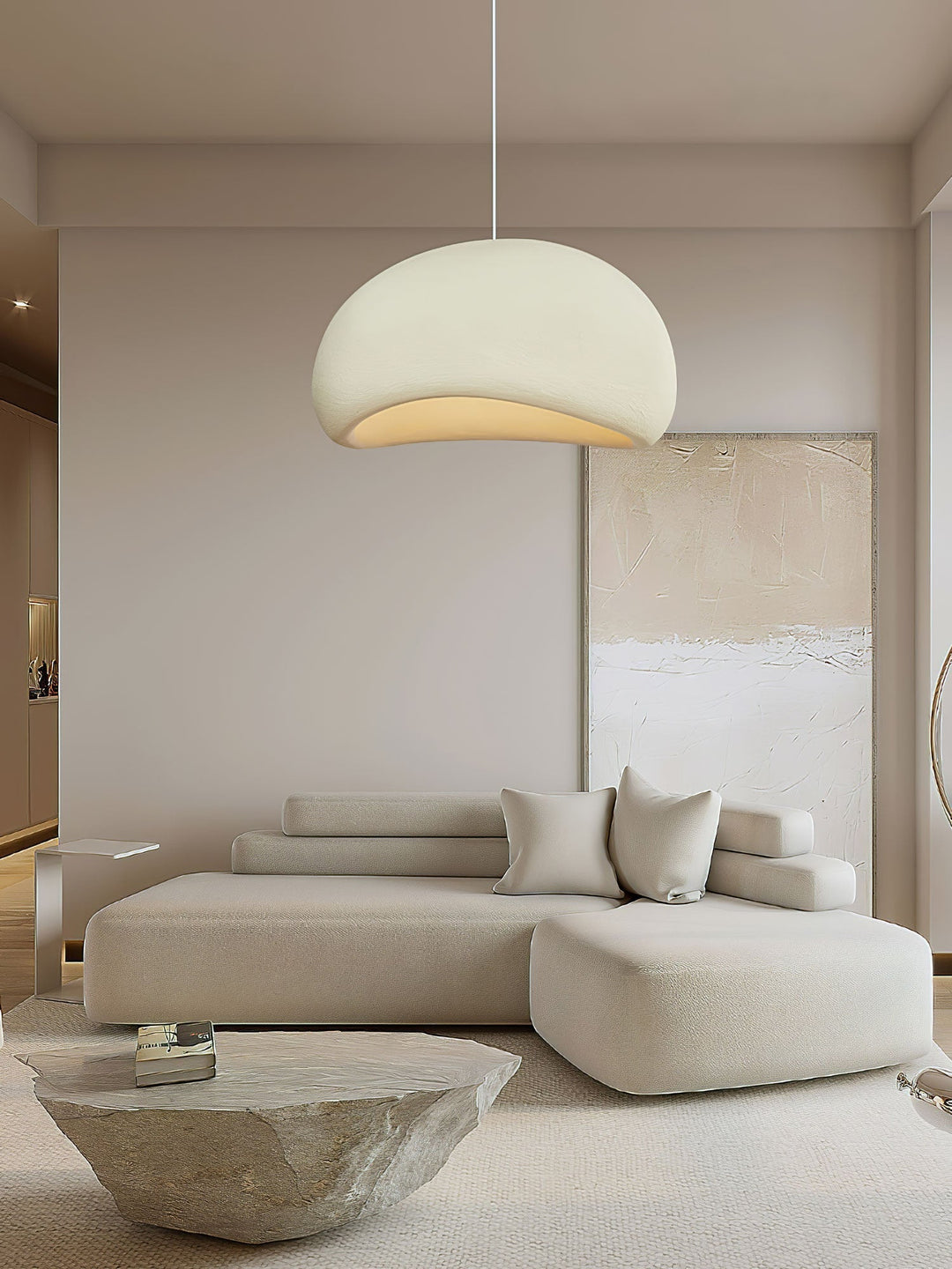 Lustra Lampe Pendante Nuage Swag Wabi-Sabi - Neutralighting