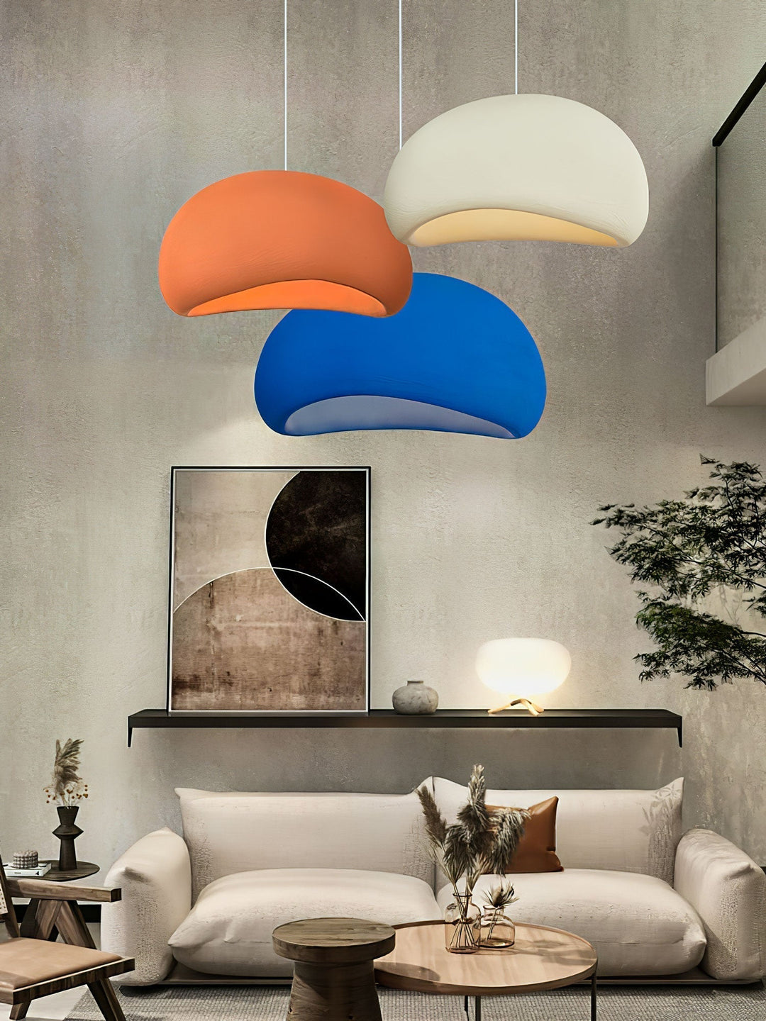 Lustra Lampe Pendante Nuage Swag Wabi-Sabi - Neutralighting