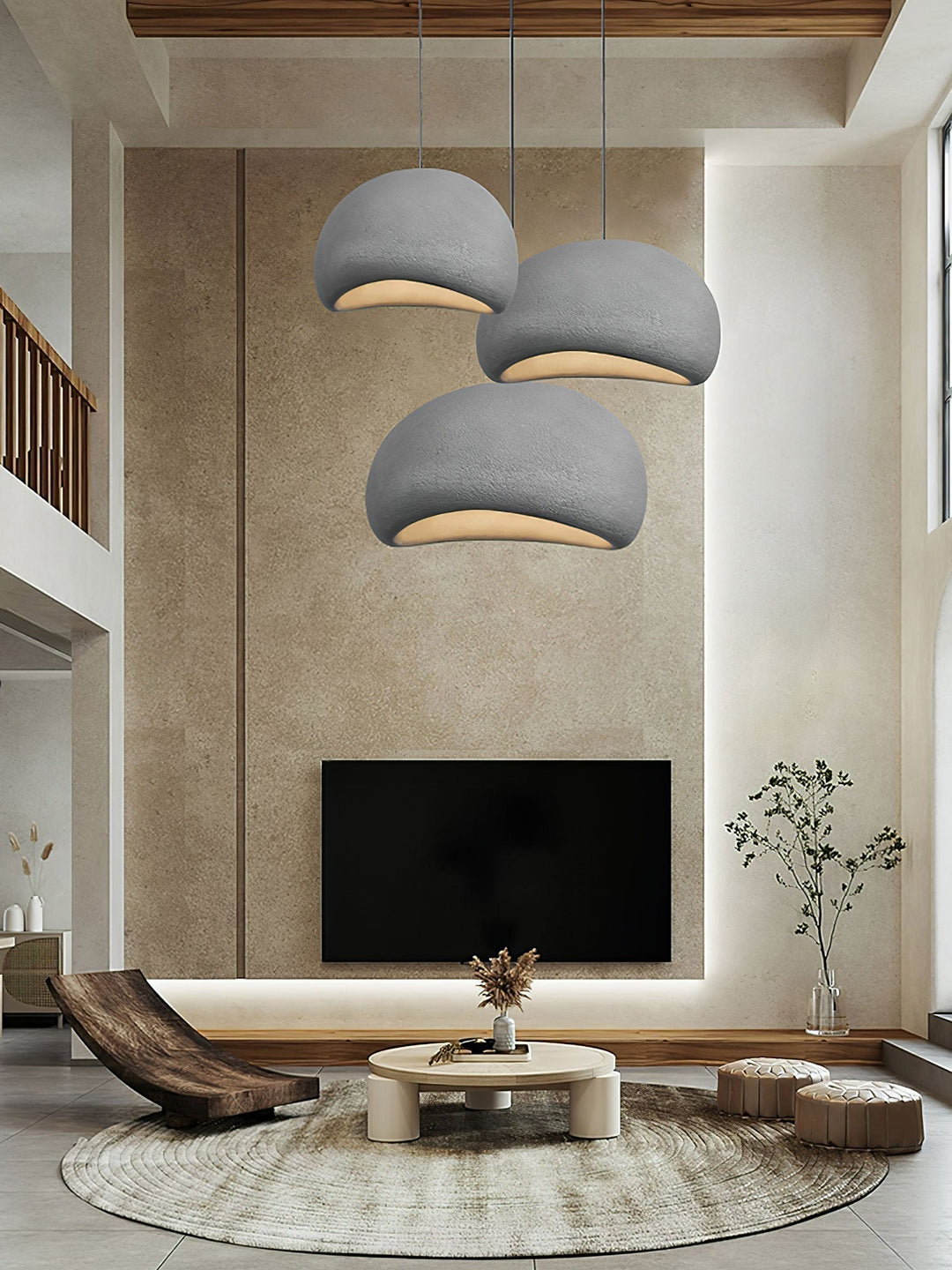 Lustra Lampe Pendante Nuage Swag Wabi-Sabi - Neutralighting