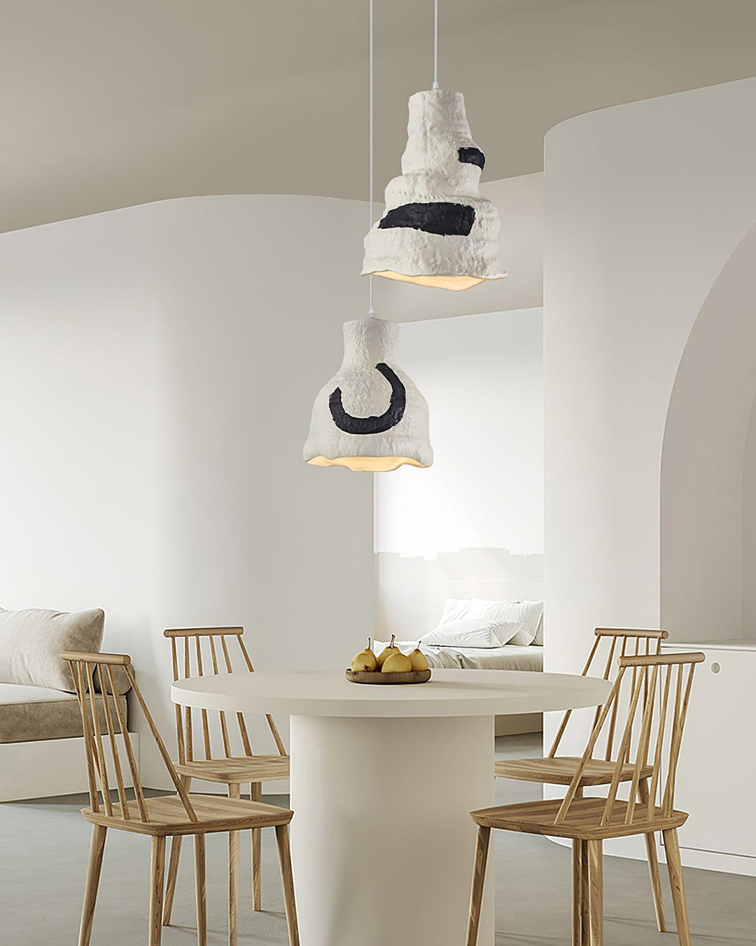 Terra Suspension Rustique en Résine - Neutralighting