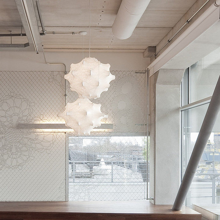 Lumina Suspension en Soie Contemporaine - Neutralighting