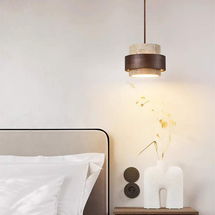 Perra Suspension Travertin - Neutralighting