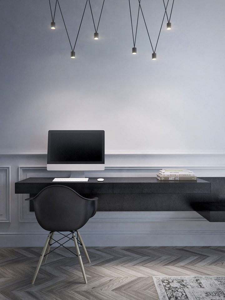 Lustra Collection de Suspensions Lampes Fils Câblés Fins - Neutralighting