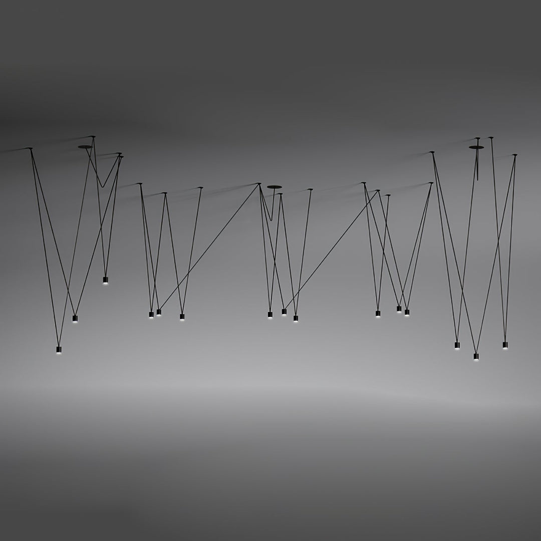 Lustra Collection de Suspensions Lampes Fils Câblés Fins - Neutralighting
