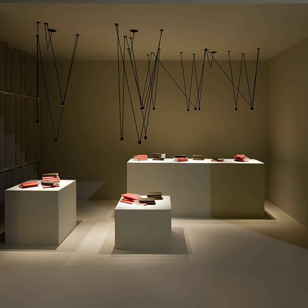 Plafonnier Lustra en Métal – Design Plafonnier Contemporain