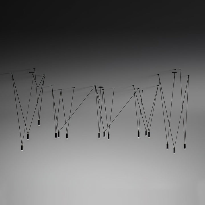 Lustra Collection de Suspensions Lampes Fils Câblés Fins - Neutralighting