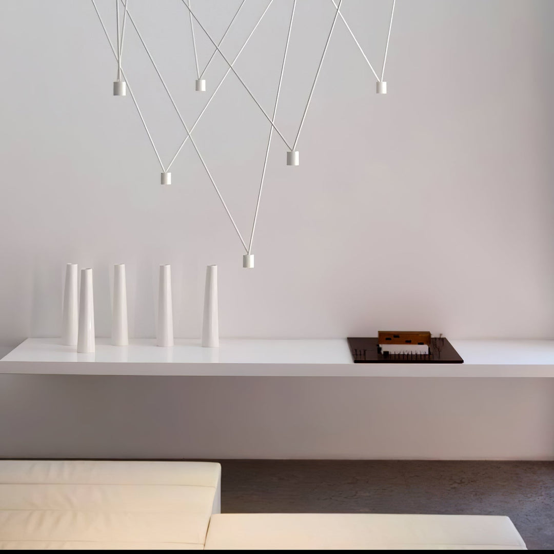 Lustra Collection de Suspensions Lampes Fils Câblés Fins - Neutralighting