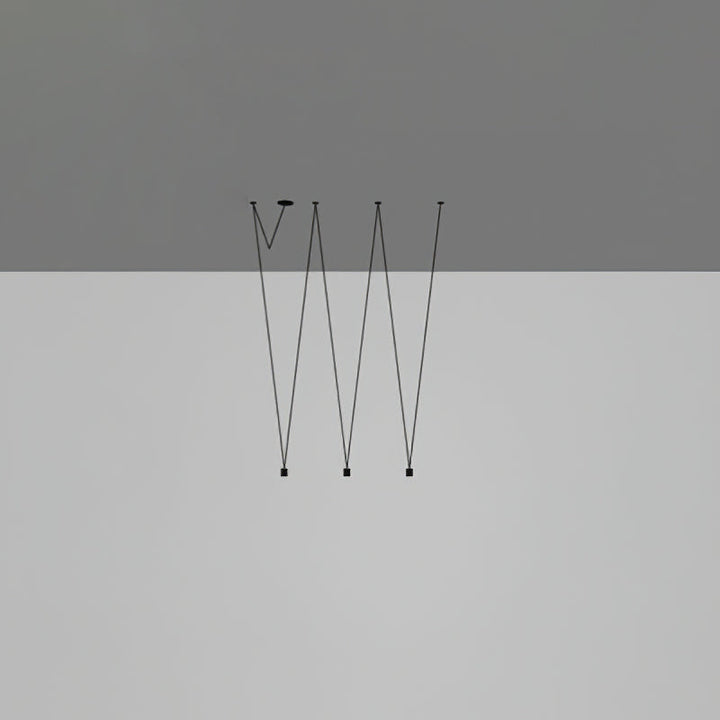 Lustra Collection de Suspensions Lampes Fils Câblés Fins - Neutralighting