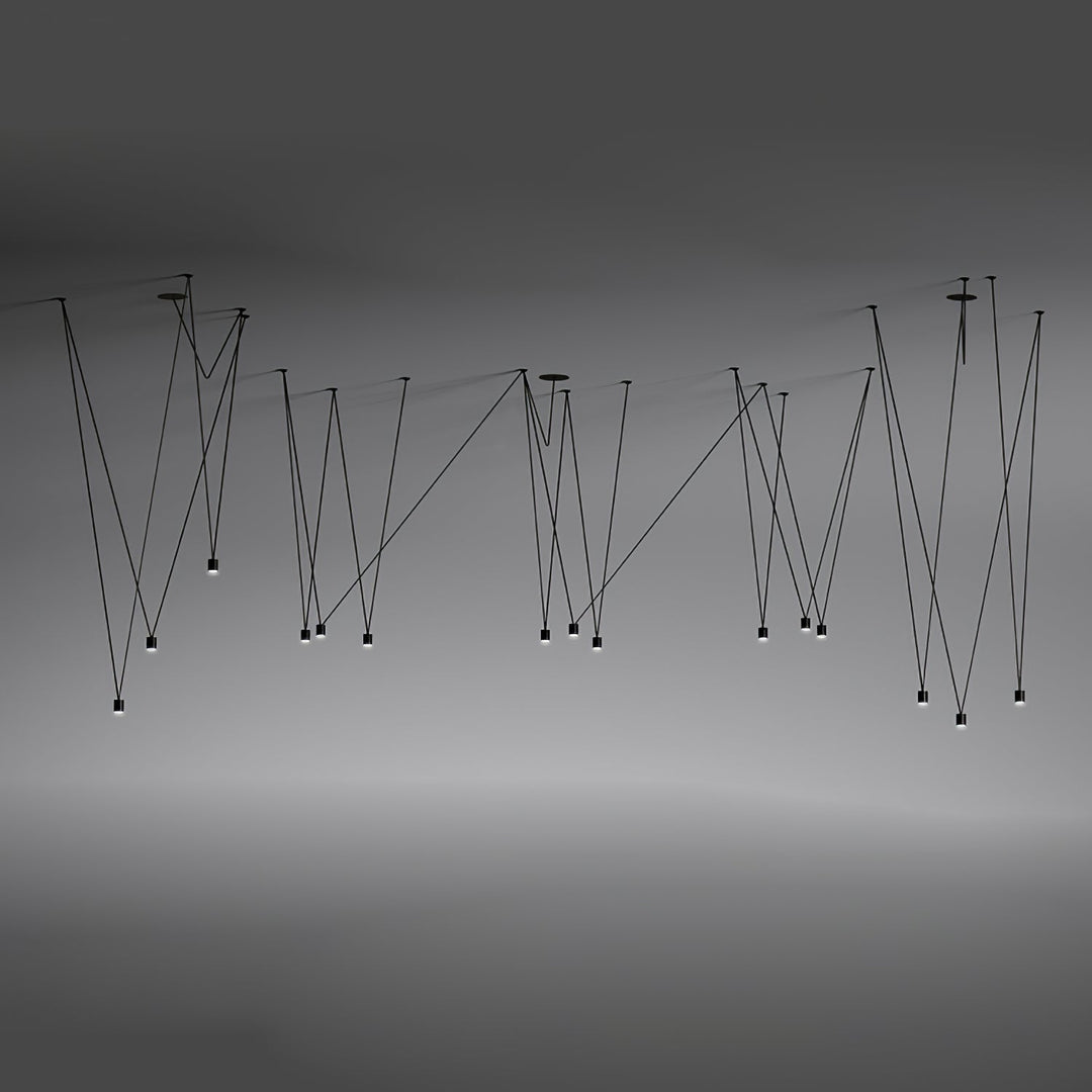 Lustra Collection de Suspensions Lampes Fils Câblés Fins - Neutralighting