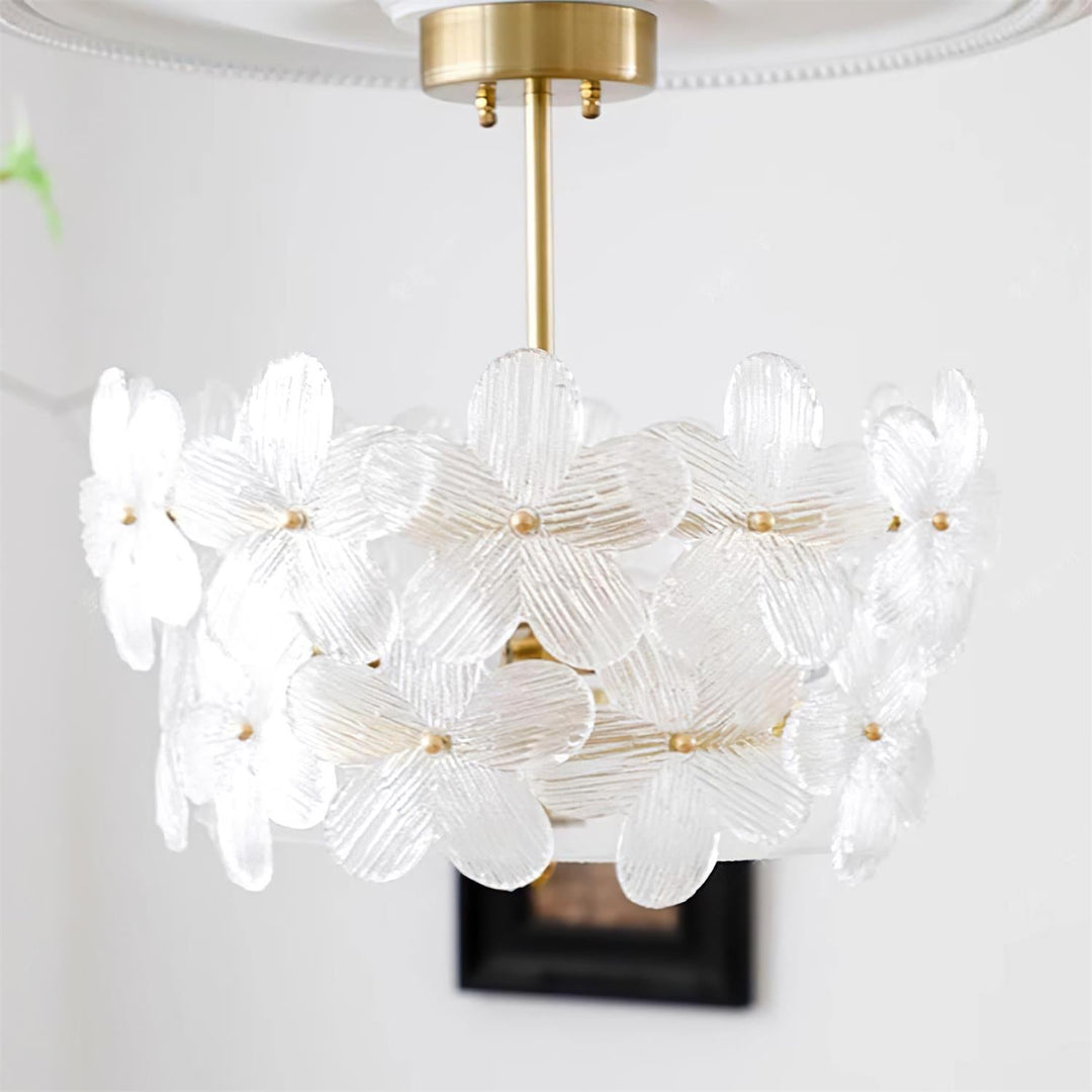 Fionel Plafonnier Semi-Encastré en Verre - Neutralighting