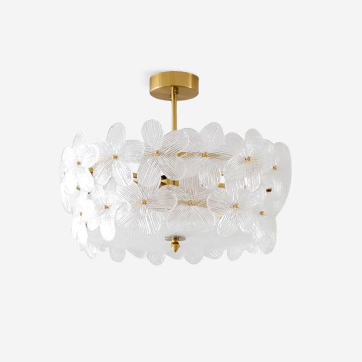 Fionel Plafonnier Semi-Encastré en Verre - Neutralighting