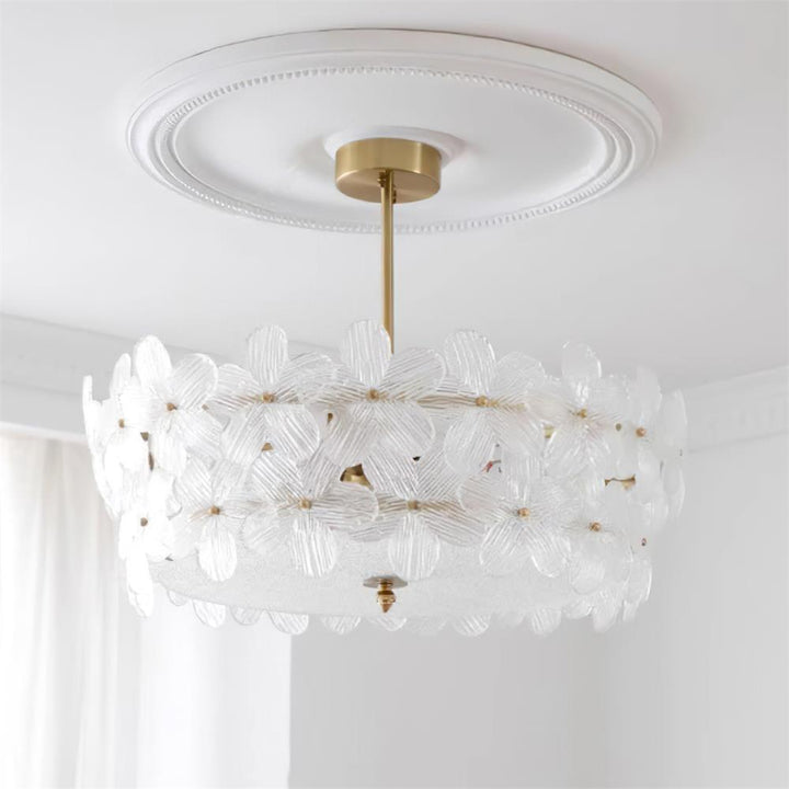 Fionel Plafonnier Semi-Encastré en Verre - Neutralighting