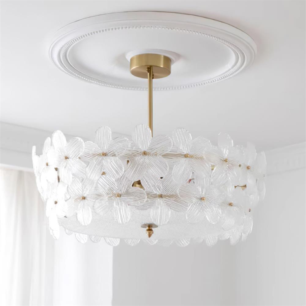 Fionel Plafonnier Semi-Encastré en Verre - Neutralighting