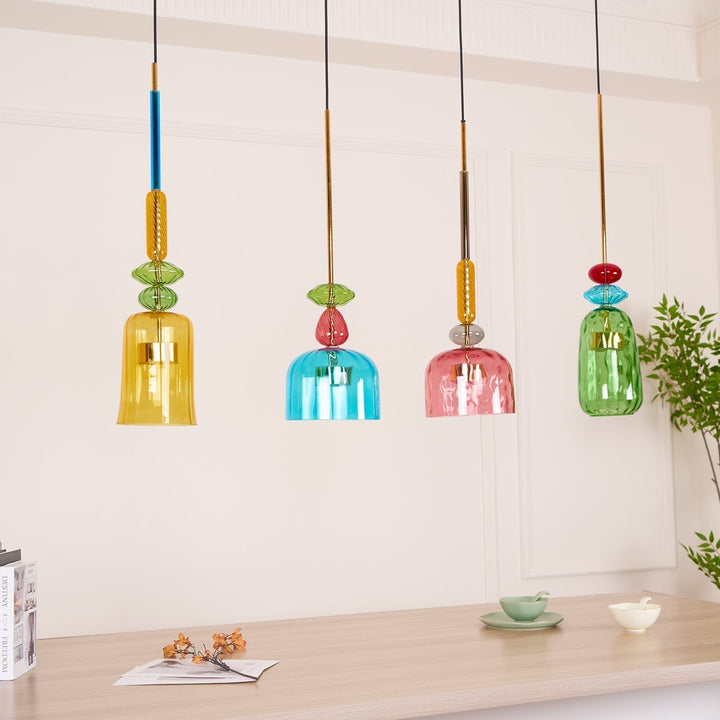 Muse Suspension en Verre Bohémienne - Neutralighting