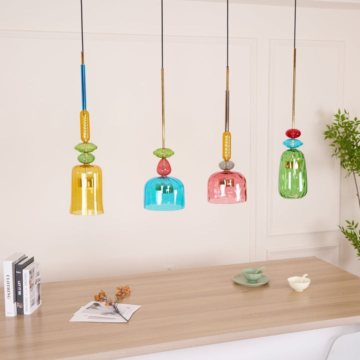 Muse Suspension en Verre Bohémienne - Neutralighting