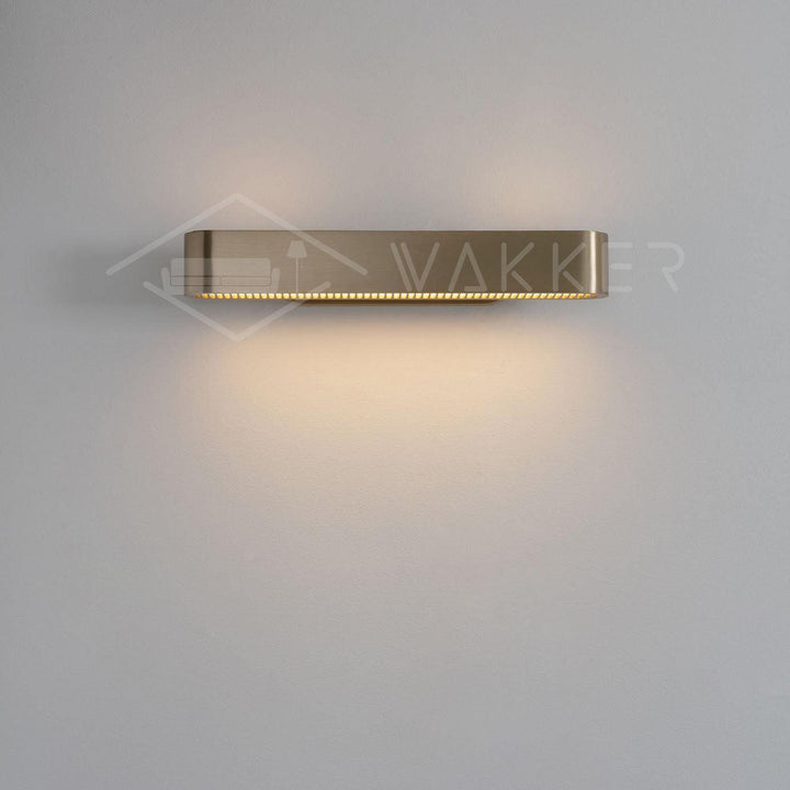 Lustra Lampe Murale en Laiton avec Grille Fendue - Neutralighting