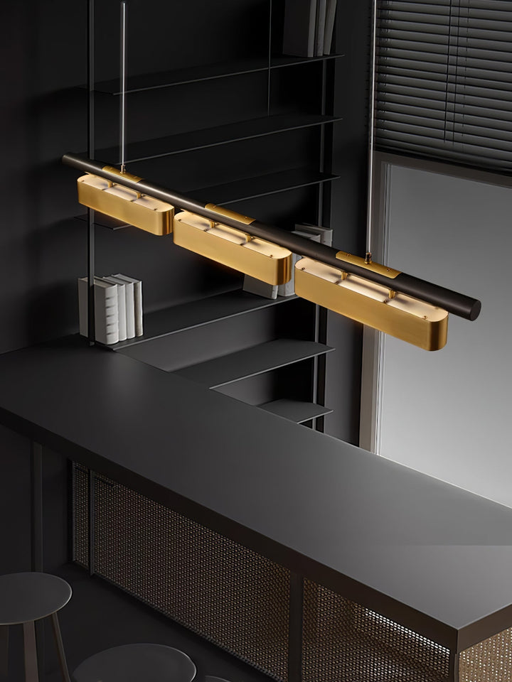 Elarain Suspension minimaliste en laiton - Neutralighting