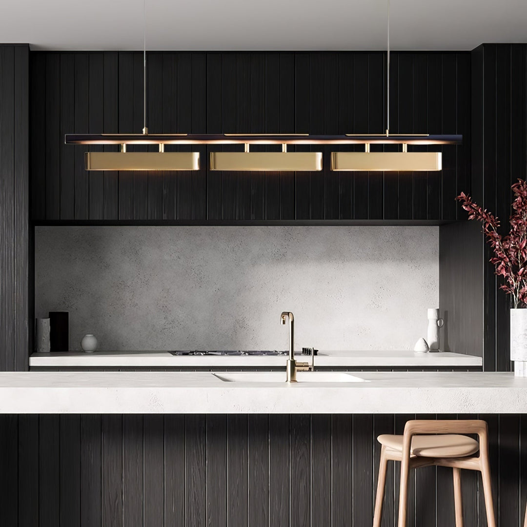 Elarain Suspension minimaliste en laiton - Neutralighting