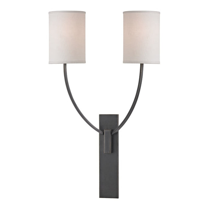 Slate Lampe Murale En Métal Et Tissu Minimaliste Moderne - Neutralighting