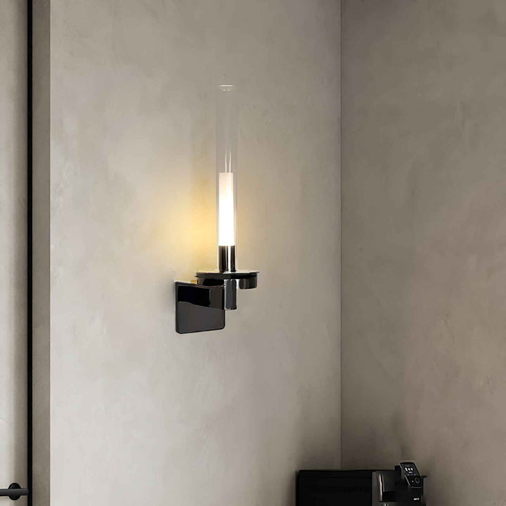 Myphais Verre 13cm Noir LED