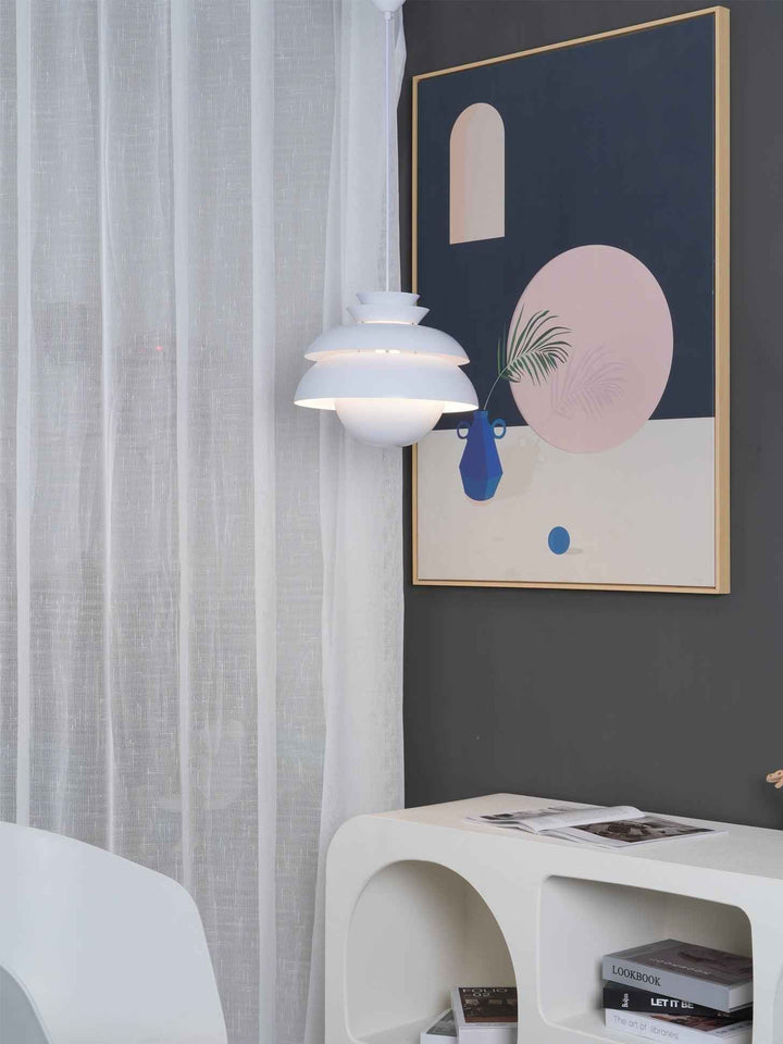 Orlenna Suspension Scandinave Blanche - Neutralighting