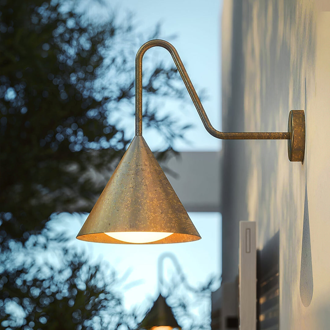 Whorl Lampe Murale Métal Acrylique Industrielle Vintage - Neutralighting
