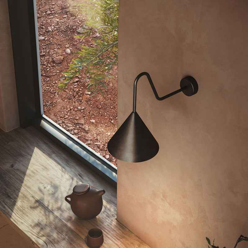 Lampe Whorl en Verre – Design Contemporain