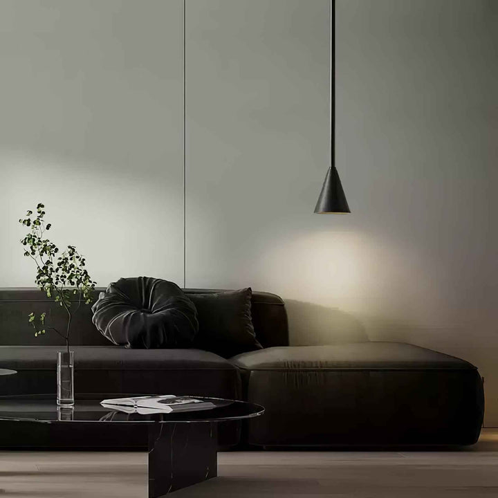 Lampe ionSuspension en Laiton – Design Contemporain