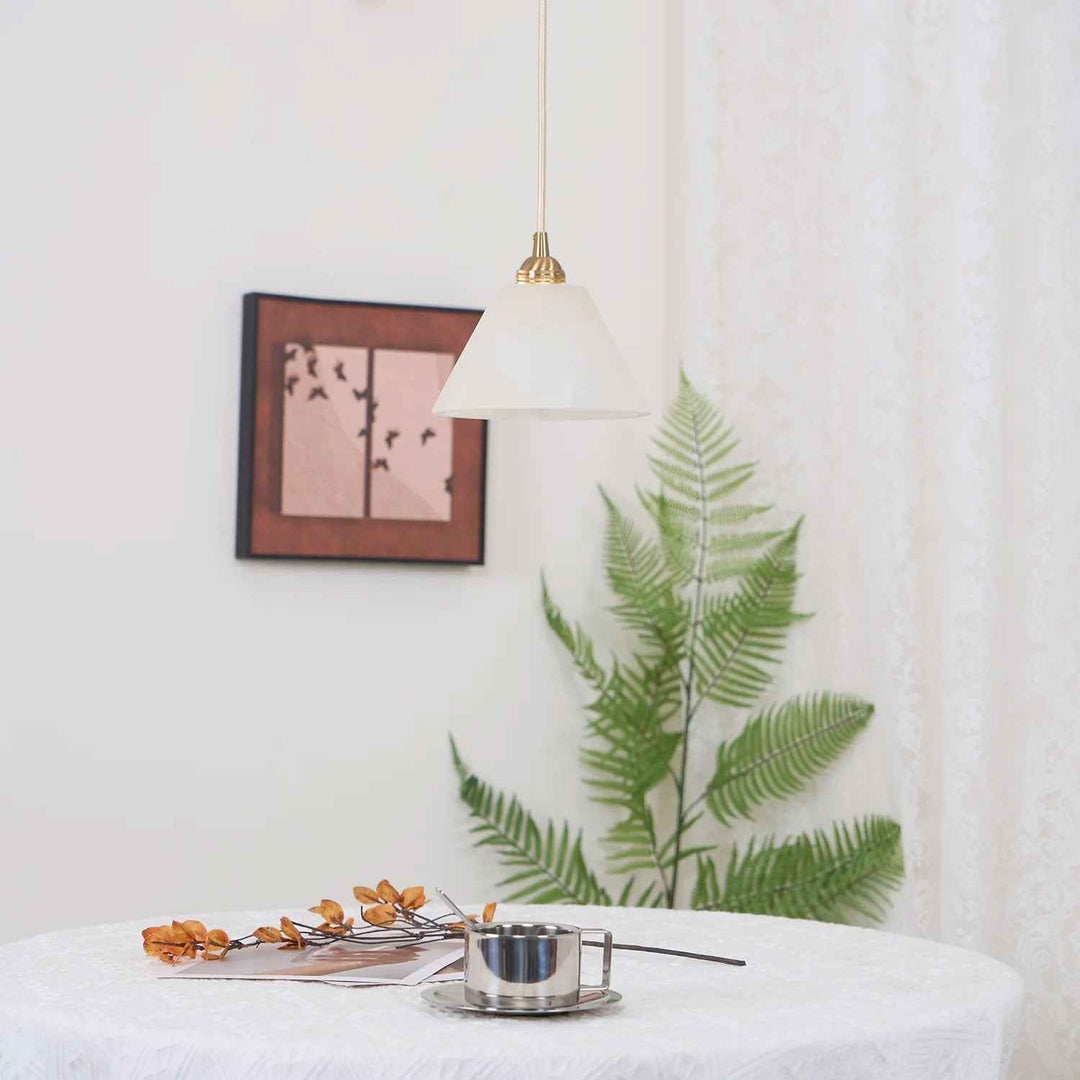 Liora Lampe Pendante Minimaliste en Albâtre - Neutralighting
