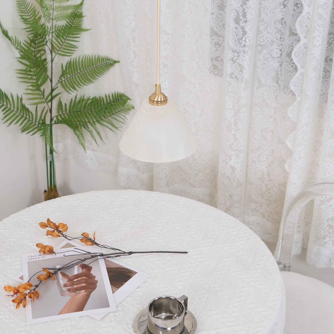 Liora Lampe Pendante Minimaliste en Albâtre - Neutralighting