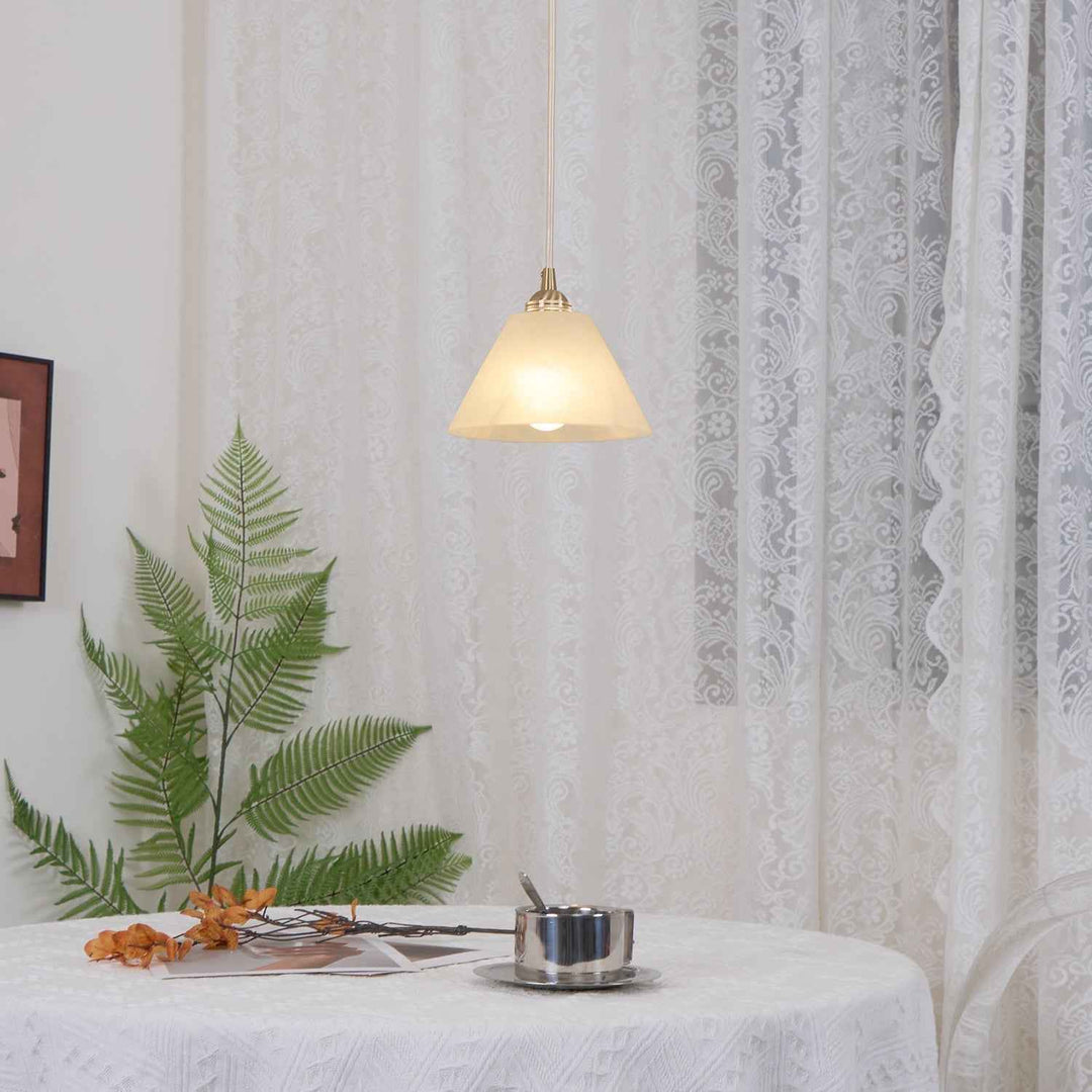 Liora Lampe Pendante Minimaliste en Albâtre - Neutralighting