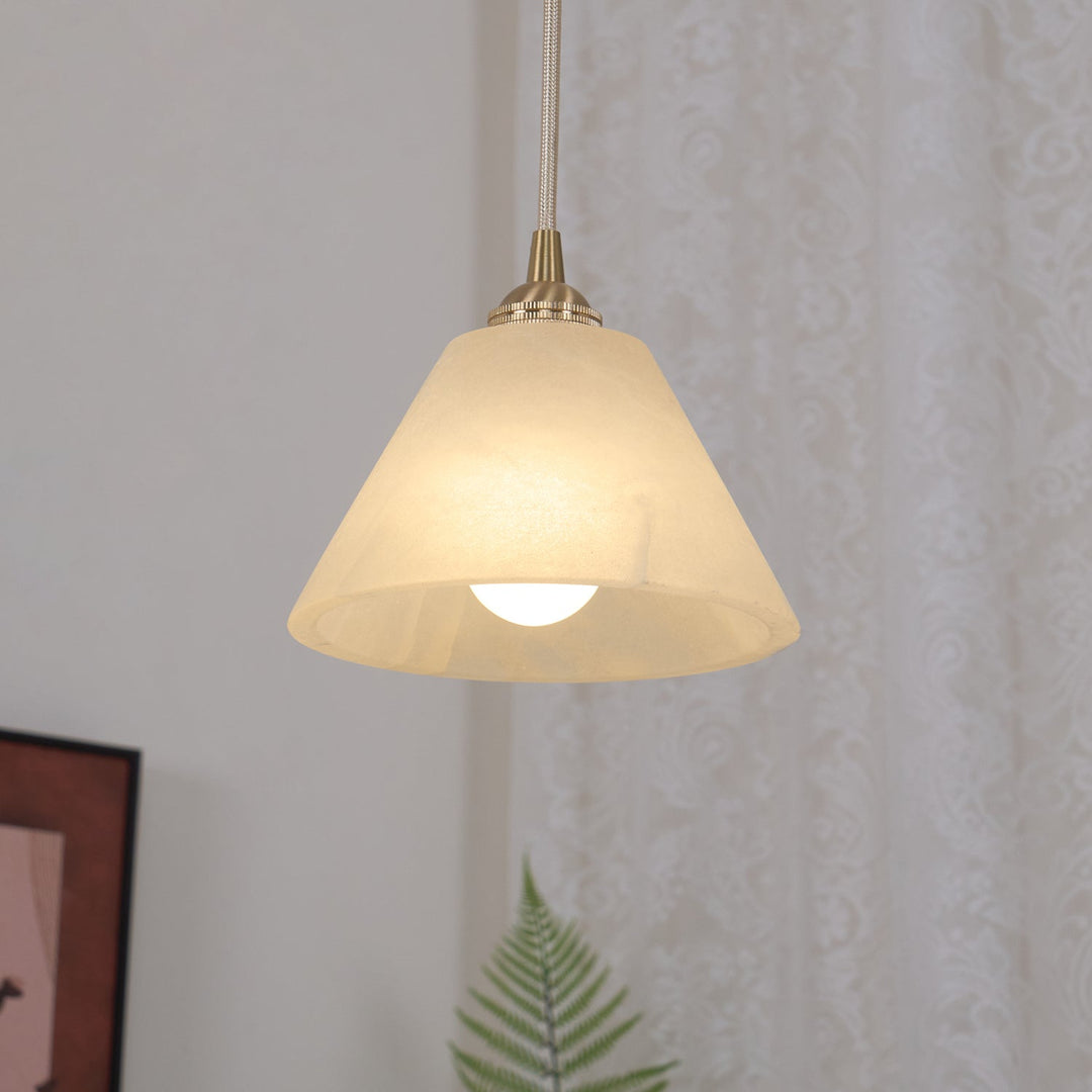 Liora Lampe Pendante Minimaliste en Albâtre - Neutralighting