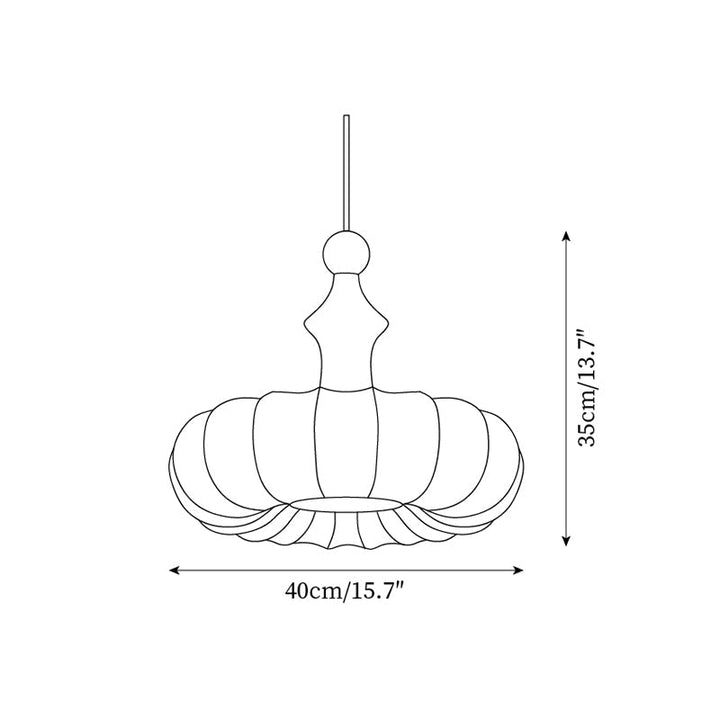 Coniko Suspension Organique Arrondi Minimaliste - Neutralighting