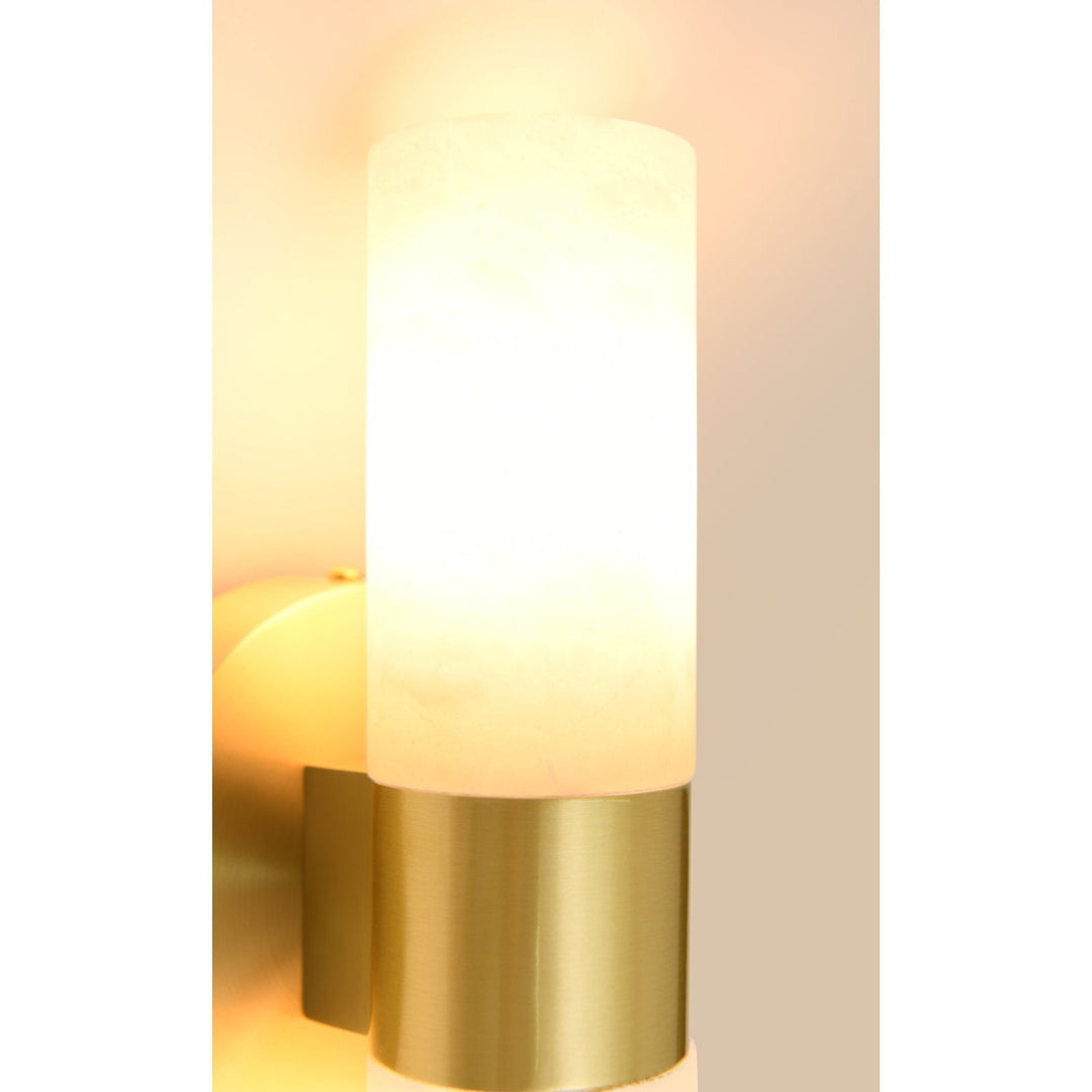 Alight Lampe Murale En Métal Et Albâtre Minimaliste Moderne - Neutralighting