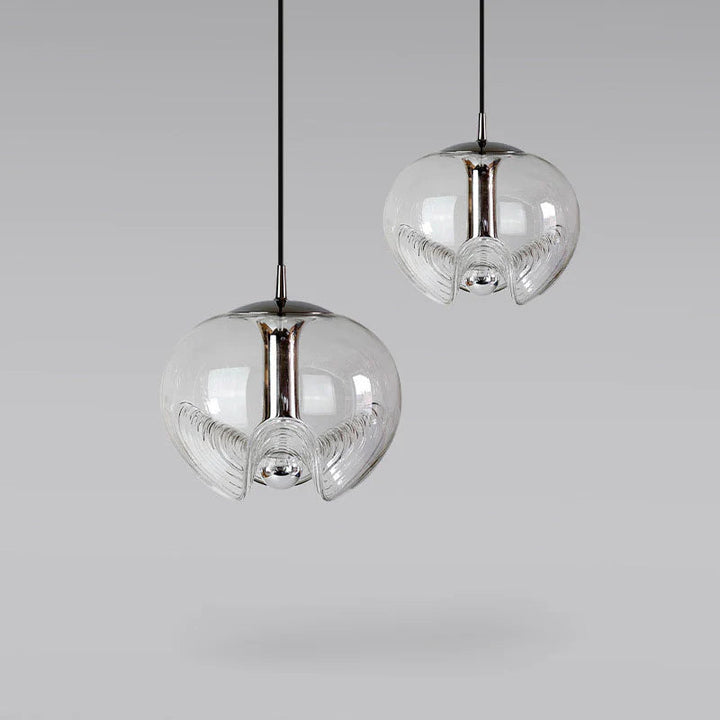 Valentina Design LED Globe Suspension Verre Chambre À Coucher - Neutralighting