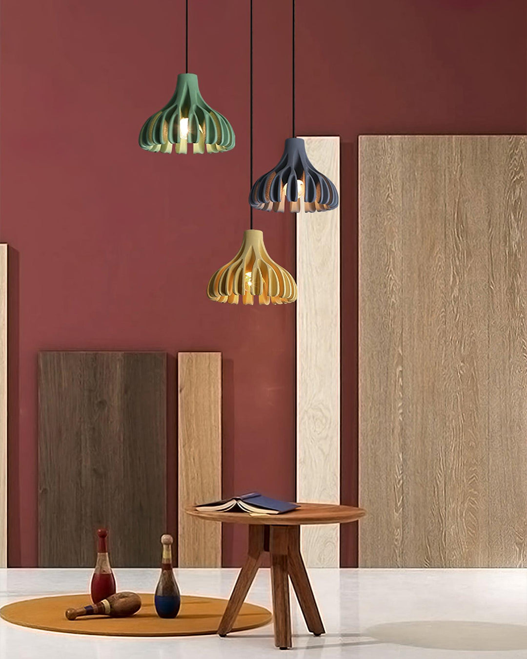 Coral Suspension en Résine Pétale - Neutralighting