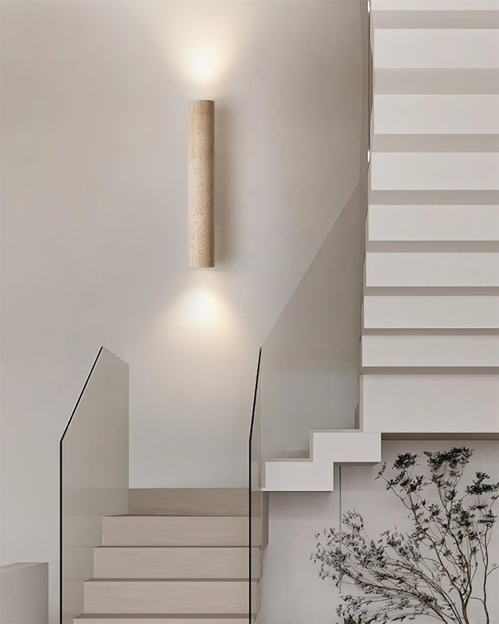 Lunaro Applique Murale Travertin Grande Minimaliste - Neutralighting