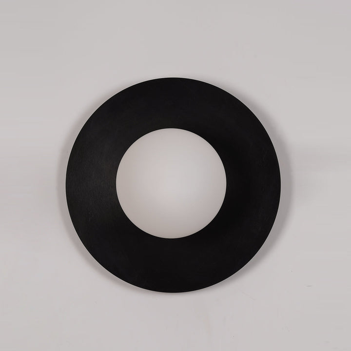 Haze Lampe Murale Ronde En Métal Et Verre Minimaliste Moderne - Neutralighting