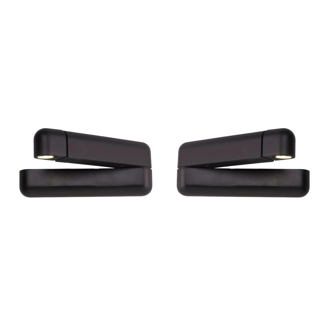Lustra Applique Murale Noire LED Réglable USB - Neutralighting