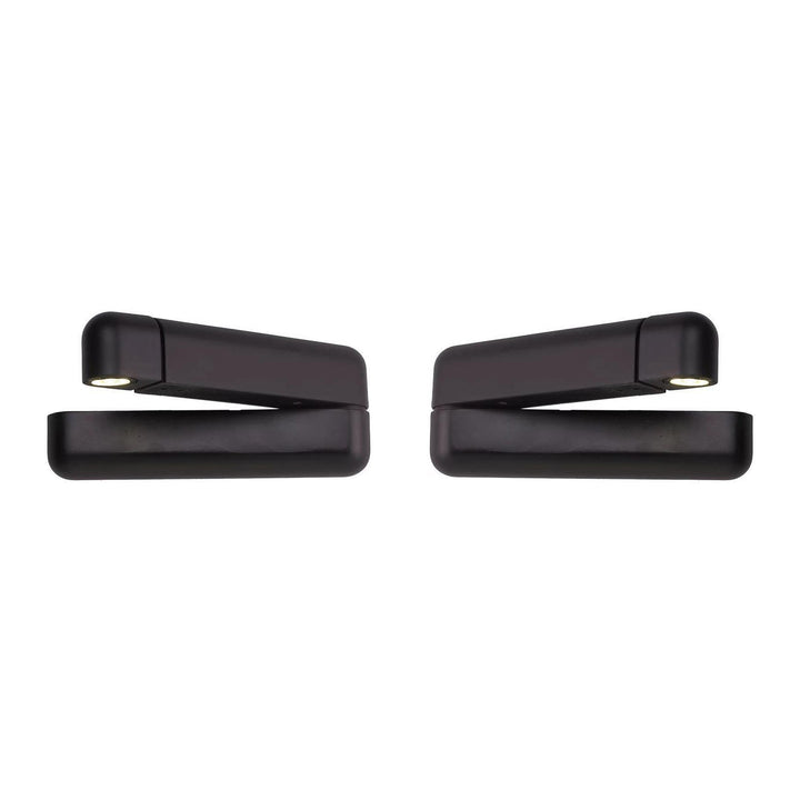Lustra Applique Murale Noire LED Réglable USB - Neutralighting