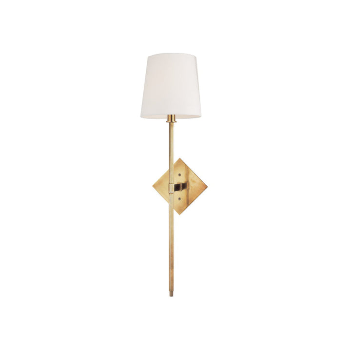 Kismet Lampe Murale En Métal Laiton Et Tissu Minimaliste Moderne - Neutralighting