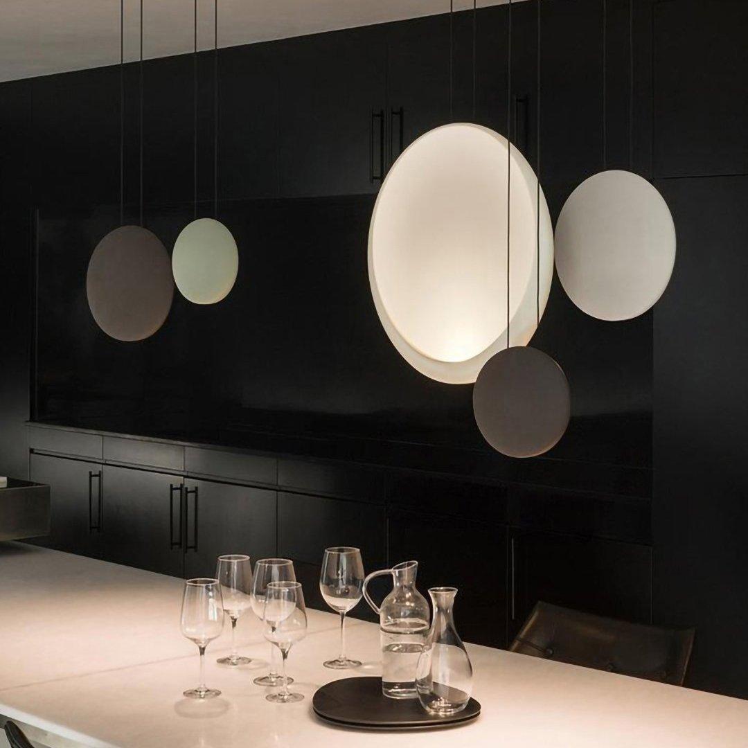 Averis Lampe Pendante Artistique en Résine - Neutralighting