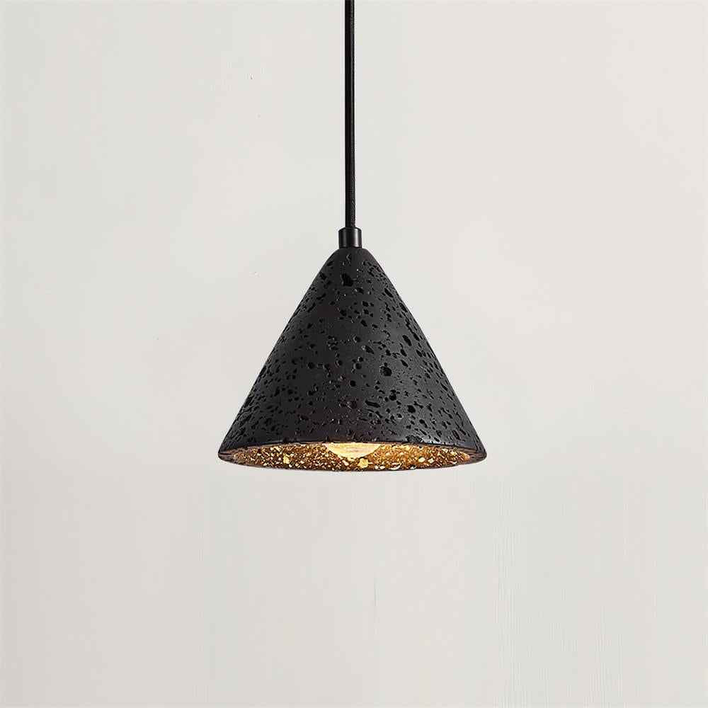 Lava Lampe Pendante Moderne en Travertin - Neutralighting