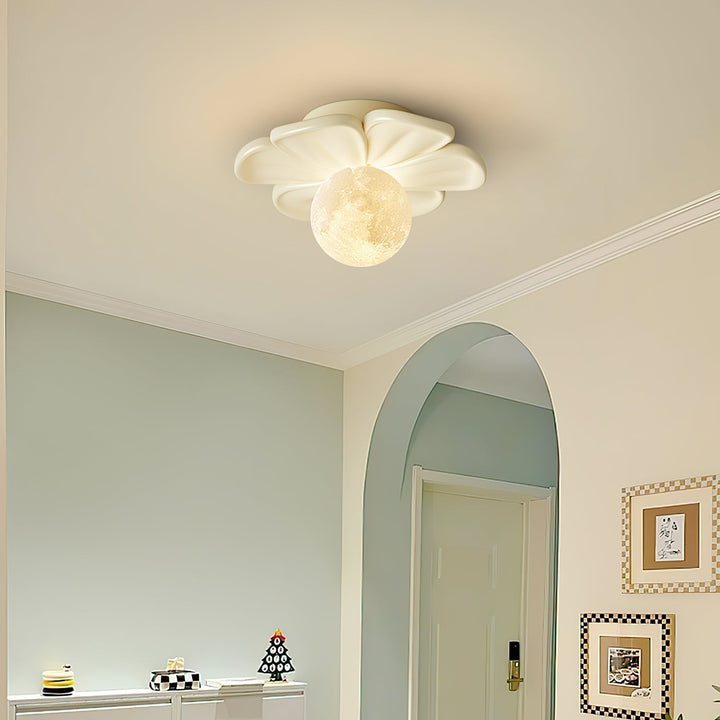 Quip Lampe De Plafond En Résine Fleur Bloom Créativité Individuelle - Neutralighting