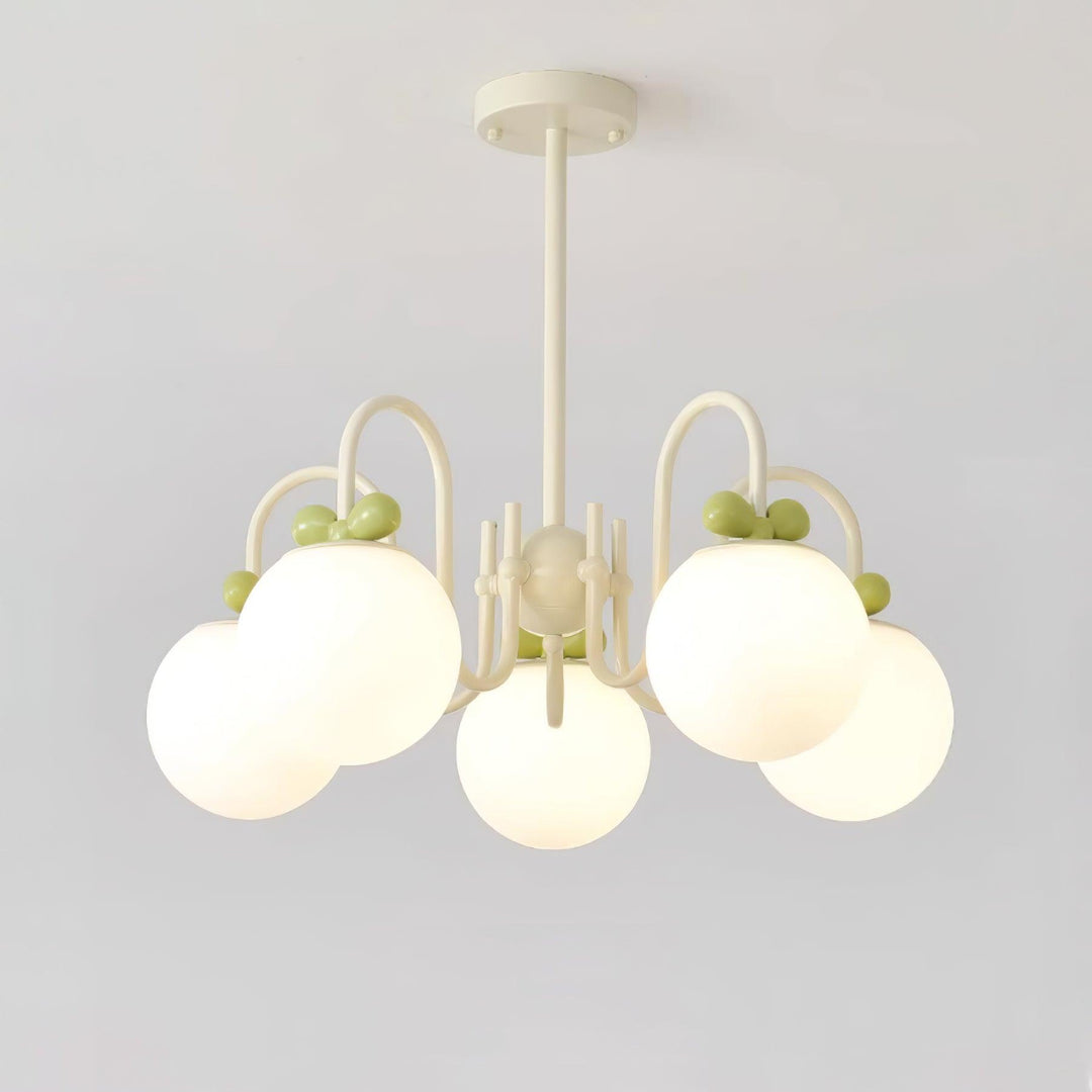 Levi Chandelier Vintage en Verre - Neutralighting