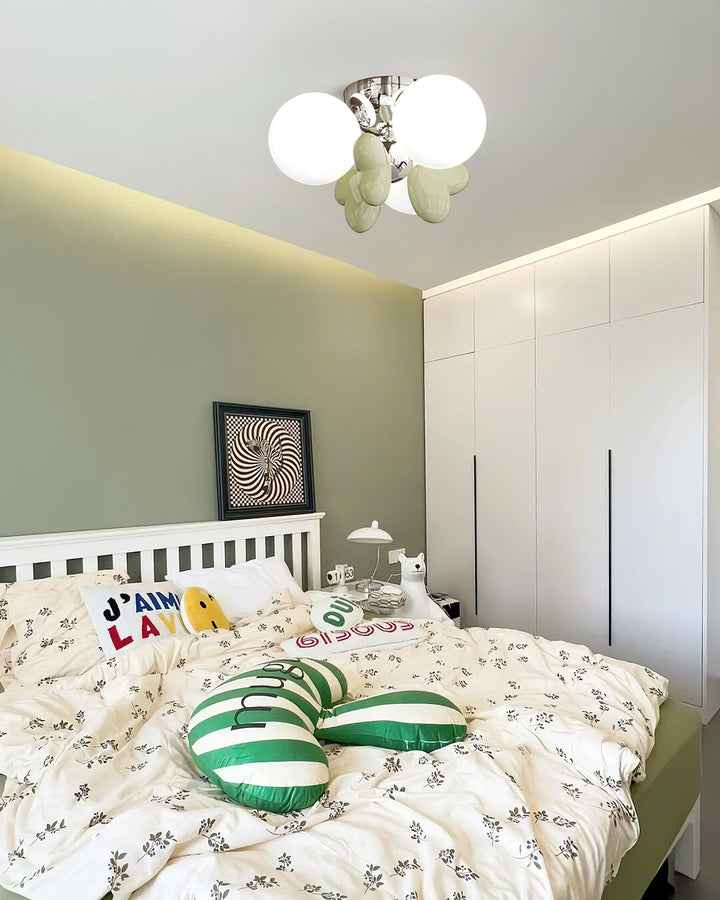 Nica Lustre Plafonnier Crème Élégant Lueur Douce - Neutralighting