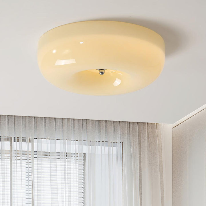 Afralia Plafonnier Moderne en Verre Tourbillonnant - Neutralighting