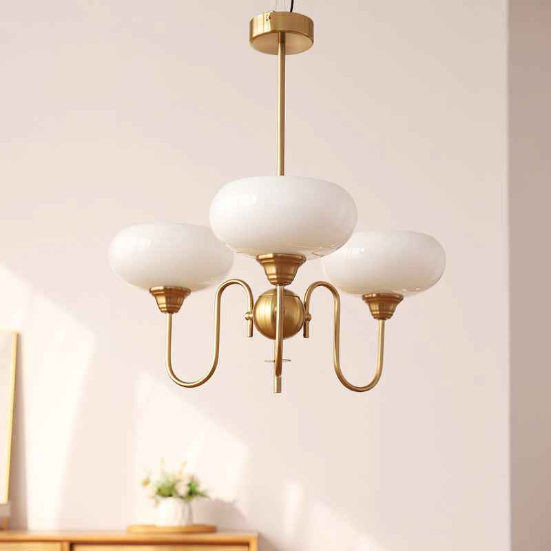 Lustre Arisha en Verre – Design Lustre Moderne