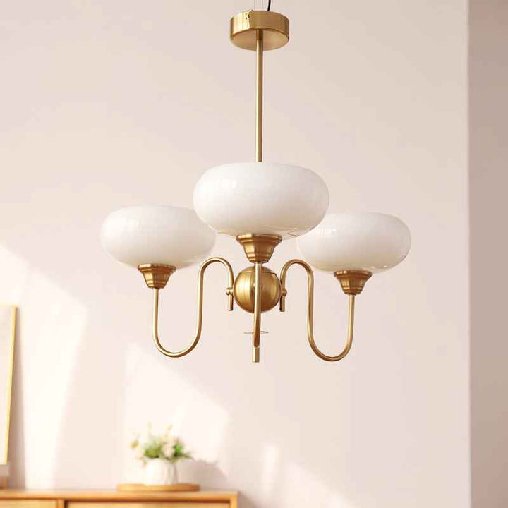 Lustre Arisha en Verre – Design Lustre Moderne