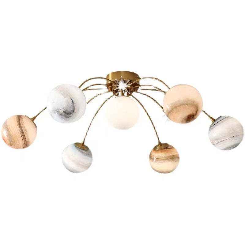 Plafonnier Moderne Verre LED